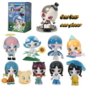 INN "I Heard" Series Figure Blind Box – PVC Mini Figures, 8 Regular + 1 Secret, Character-Specific Outfits & Accessories, Some Magnetic Parts, 3.15 in, Desk Decor & Gift for Birthdays or Holidays