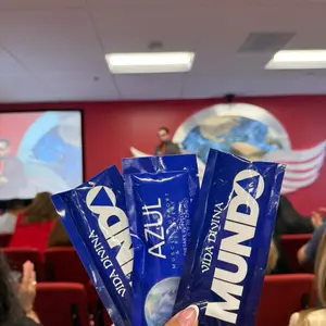 Sample Pack 3 Individual Sachet from Vida Divina Brand Featuring Mundo Azul