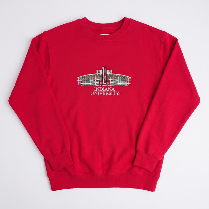 Embroidered College Crewneck | SCHOOLS A-M