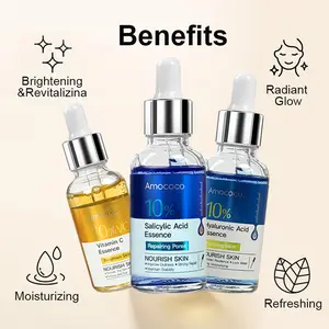 Salicylic Acid Serum 30ml with Vitamin C & Hyaluronic Acid for Brightening Nourishing & Moisturizing All Skin Types