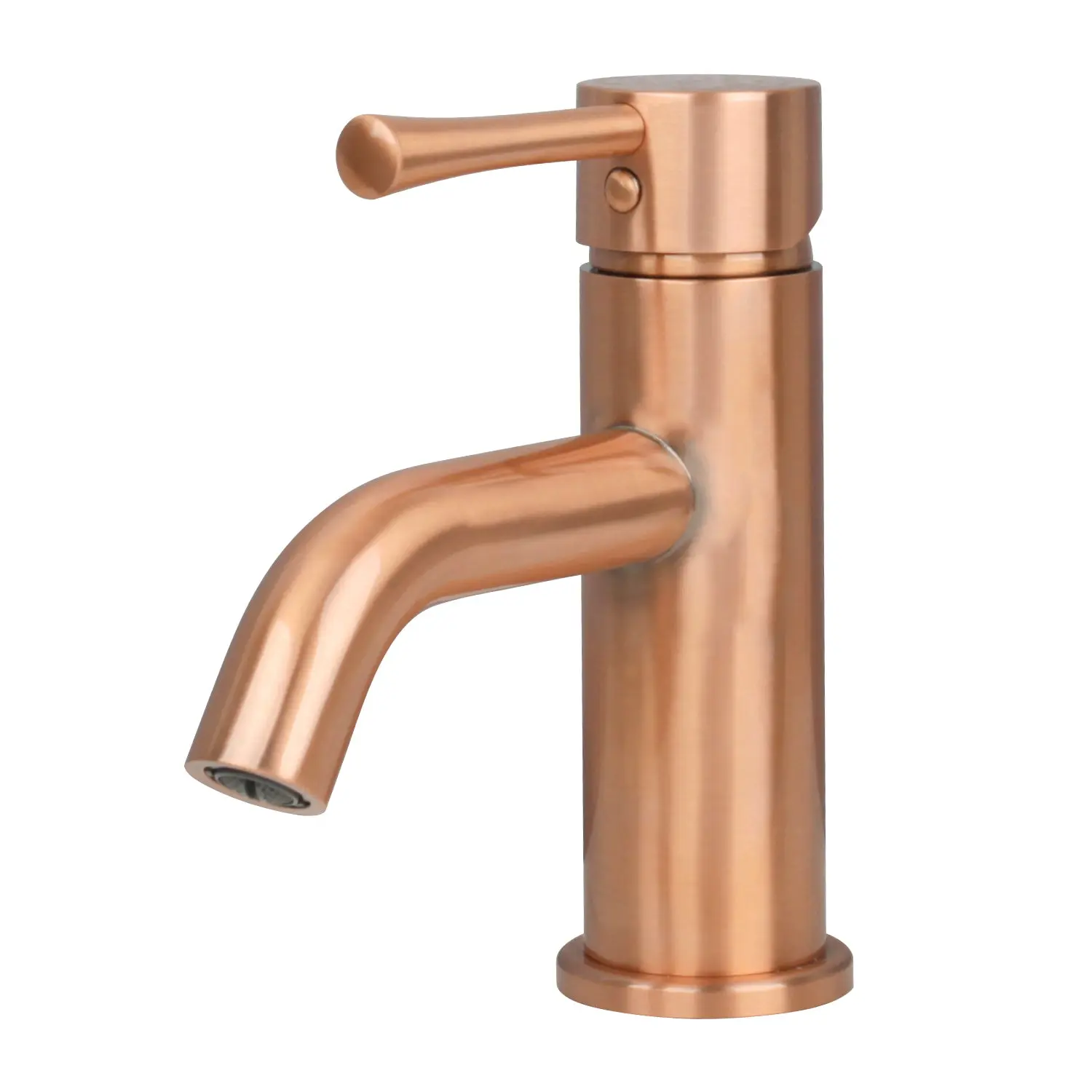 One-Handle Copper Bathroom Sink Faucet