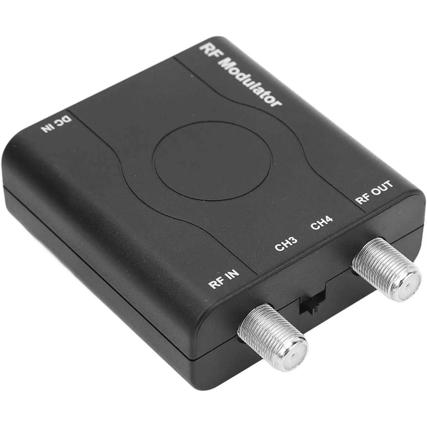 Portable HDMI to Coaxial RF Modulator Adapter - Plug-and-Play, 1080p NTSC Output, PLL Control, VHF Working Frequency, HDMI 1.4 Compatible Audio & Video Accessory Converter