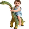 32-in Realistic Brachiosaurus Dinosaur Toy - Durable Kids Toys with Exquisite Details, Drip-Resistant Rubber, Screen-Free Prehistoric Creature Figure, Children's Room Accessory, Birthday Gift for 6-8 Yrs Old