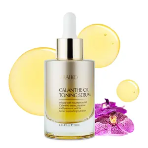 VRAIKO Gua Sha Face Oil Serum &Lilac 7-in-1 Beauty Massager for Face and Neck Skin Repair Calanthe Orchid(Recent Offers)