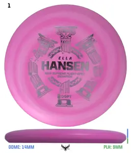 Discmania (Flex 2) Swirl D-Line P2 - Ella Hansen Triumph Series
