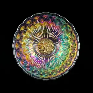 ST Colourful Fireworks Peacock Cup Tea Bowl – Ceramic Jian-style Cup for Home Use