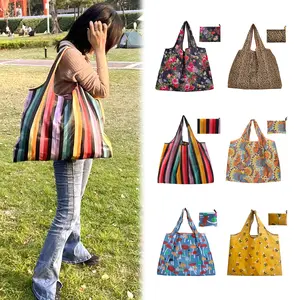 Viral Foldable Tote Bag – Waterproof Emergency Reusable Environmental  Shopping Bag, Lightweight Travel Organizer, Heavy Duty Grocery Tote, Portable Compact