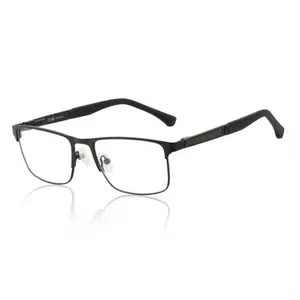 ZENOTTIC Carbon Fiber Anti Blue Light Glasses Metal Square Frame Spring Hinge High Quality Comfortable Eyewear Office Use Business Standard