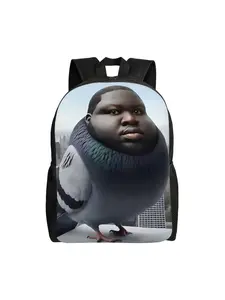 1 pc pigeon Ai College Bag Office Staff Kawaii Outdoor Birthday Large Capacity Daypack Back To School Season