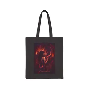 Serpentskirt Tote Bag | Gothic Snake | Cocteau Twins Inspired