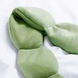Christmas Gift Sleep Mask - The Weighted Blanket For Your Eyes Calming Eyemask for Deep Sleep Side-Sleeping Friendly 100% Blackout Free Design