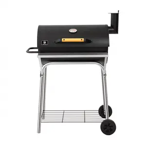 Charcoal Grill / Barrel Smoker — Medium Size (Suitable for 5–6 People); Ideal for Home Use