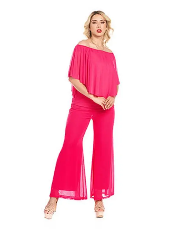 MESH SOLID ANGEL TOP