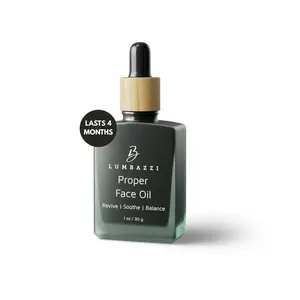 Jojoba Face Oil - Men's Moisturizer for Oily-Prone Skin - Non-Greasy & Lightweight for Sensitive Skin - 1oz