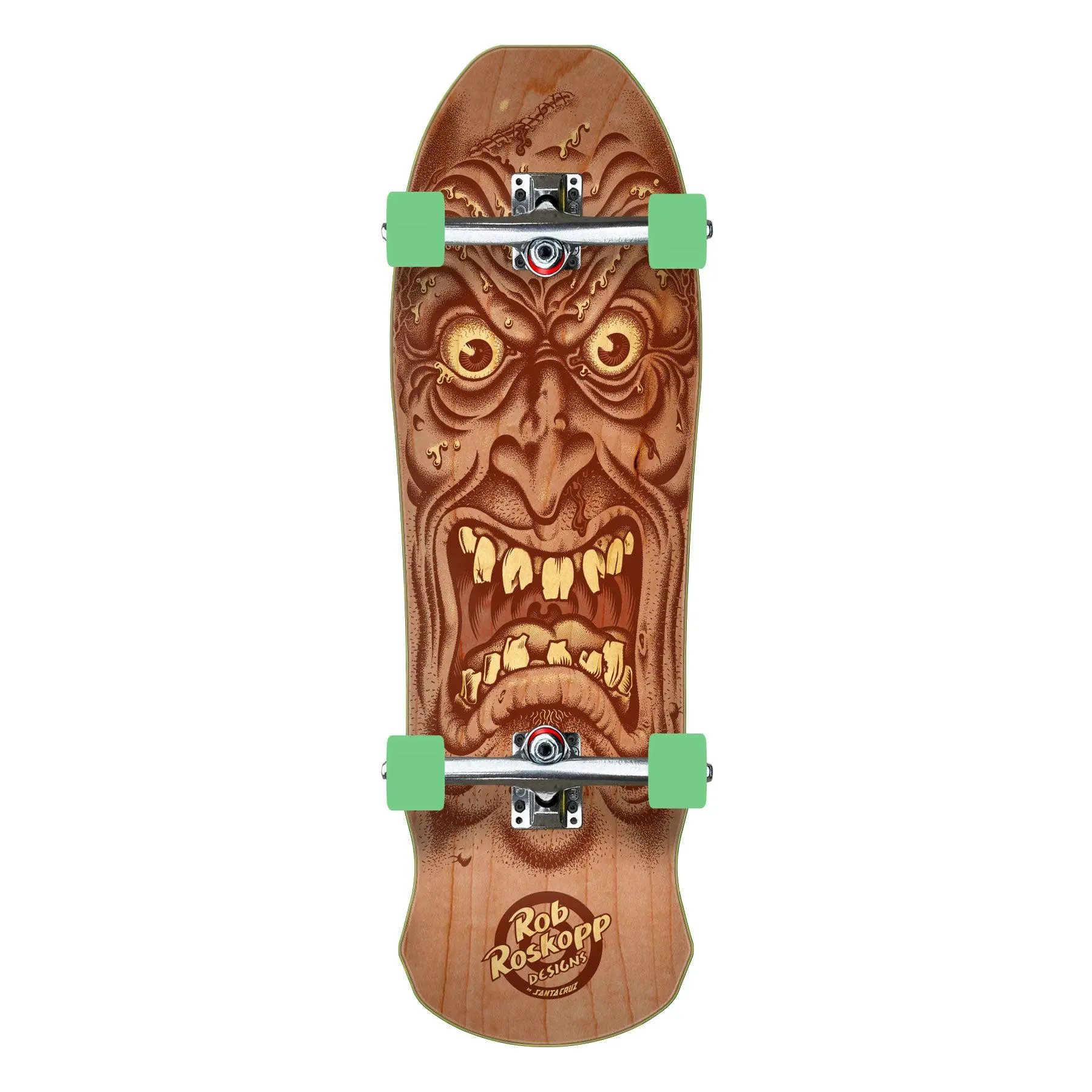 9.5in Roskopp Face Reissue Santa Cruz Premium Complete Cruiser