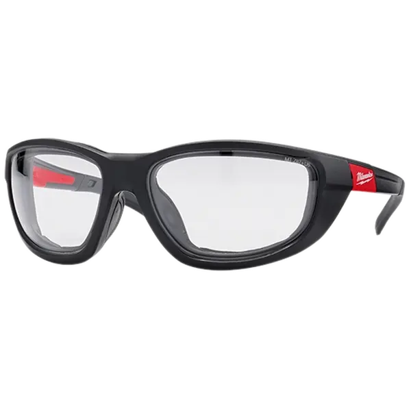 Milwaukee 48-73-2041 Clear Performance Safety Glasses with Gasket (Polybag)
