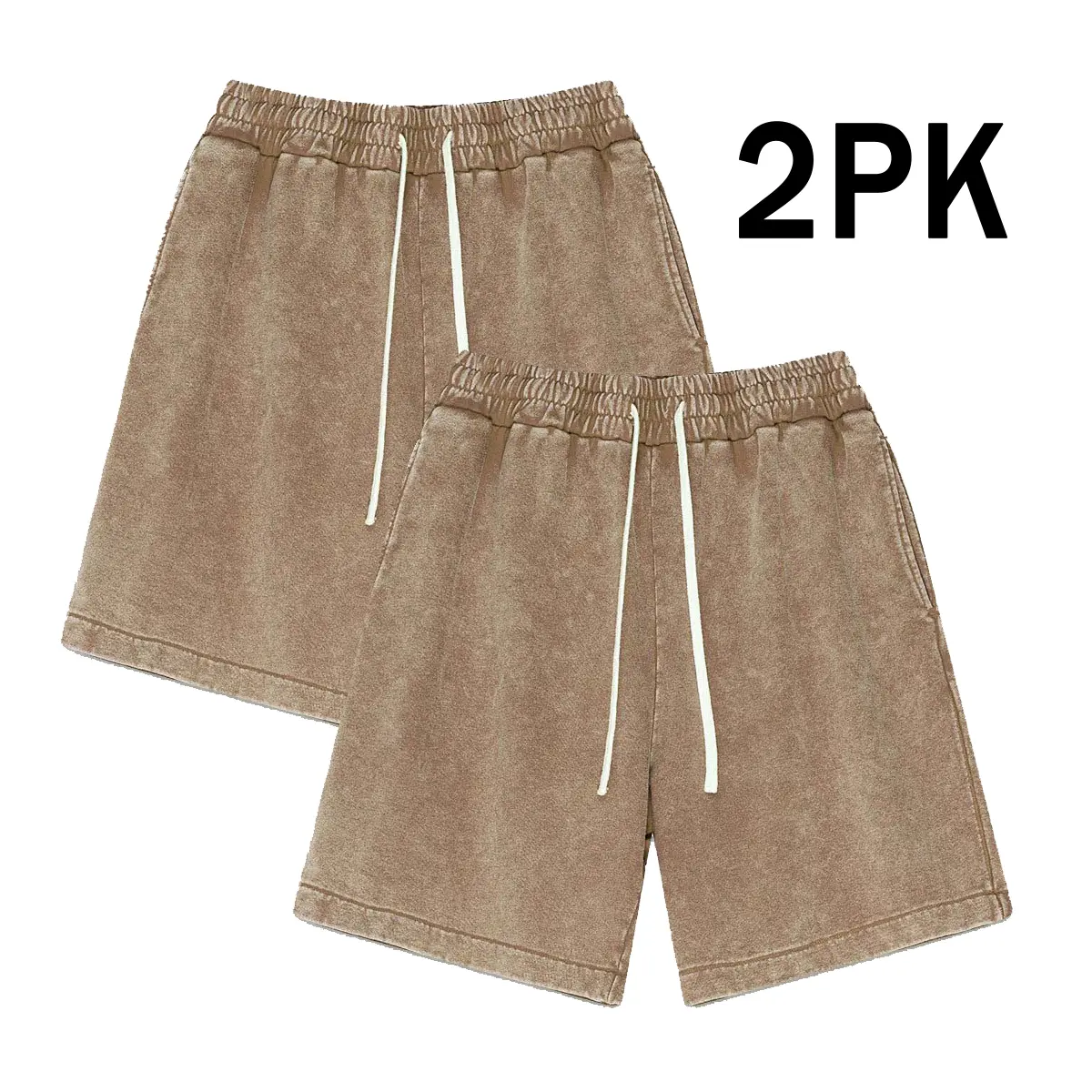 2PC coffee shorts