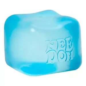 NeeDoh Nice Cube Fidget Toy - Soft Squishy Satisfying Squeeze Toy in Assorted Colors