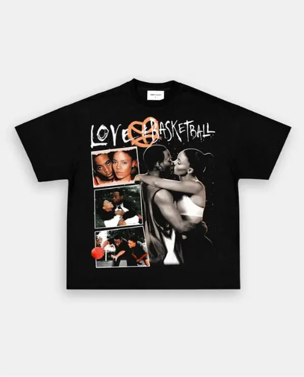 LOVE AND BASKETBALL TEE ,Movie shirt , film lover tee, cinema t-shirt,director gift, Movie Buff Apparel, film festival Wear ,Cinema fan top