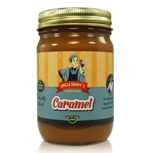 Uncle Denny's Caramel Topping - caramel sauce - 15oz jar ( Flavor Sweet Dip Creamy)