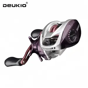 Deukio Dc Full Metal Spinning Reel, 10kg Braking Force, 10 Adjustable Brakes, 7.0:1 Gear Ratio, Ultra-Light 183g Body, Micro Species Casting Reel