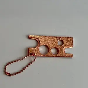 Bottle Opener with a Keychain.