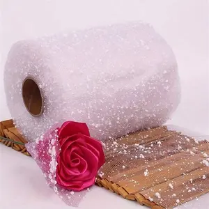 Handmade Silk Ribbon Rose Wrapping Paper Roll for Flower Shops and Festivals Decor satin rosebouquet birthday present