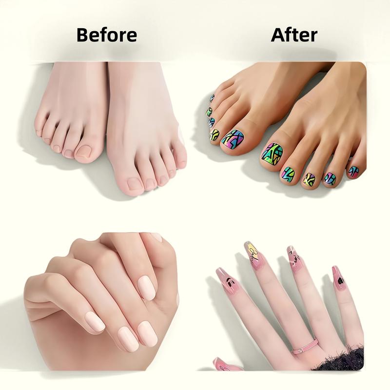 Quick Dry 3D Nail Art Pens 0.5MM Fine Precision Tip Marker for Home Salon Graffiti Liner Water-Based Solid Color Easy to Color