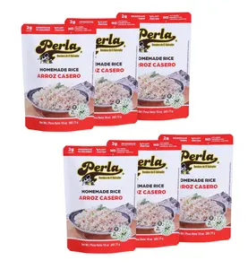 Perla Arroz Casero (Homemade Rice) 10 oz, Pack of 6