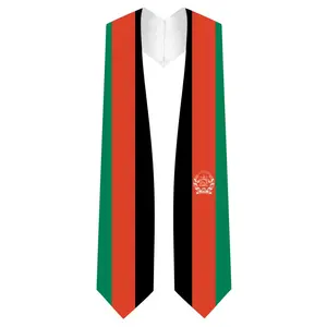 Afghanistan Graduation Stole - Afghanistan Flag Sash Afghanistan Graduation Stole - Afghanistan Flag Sash