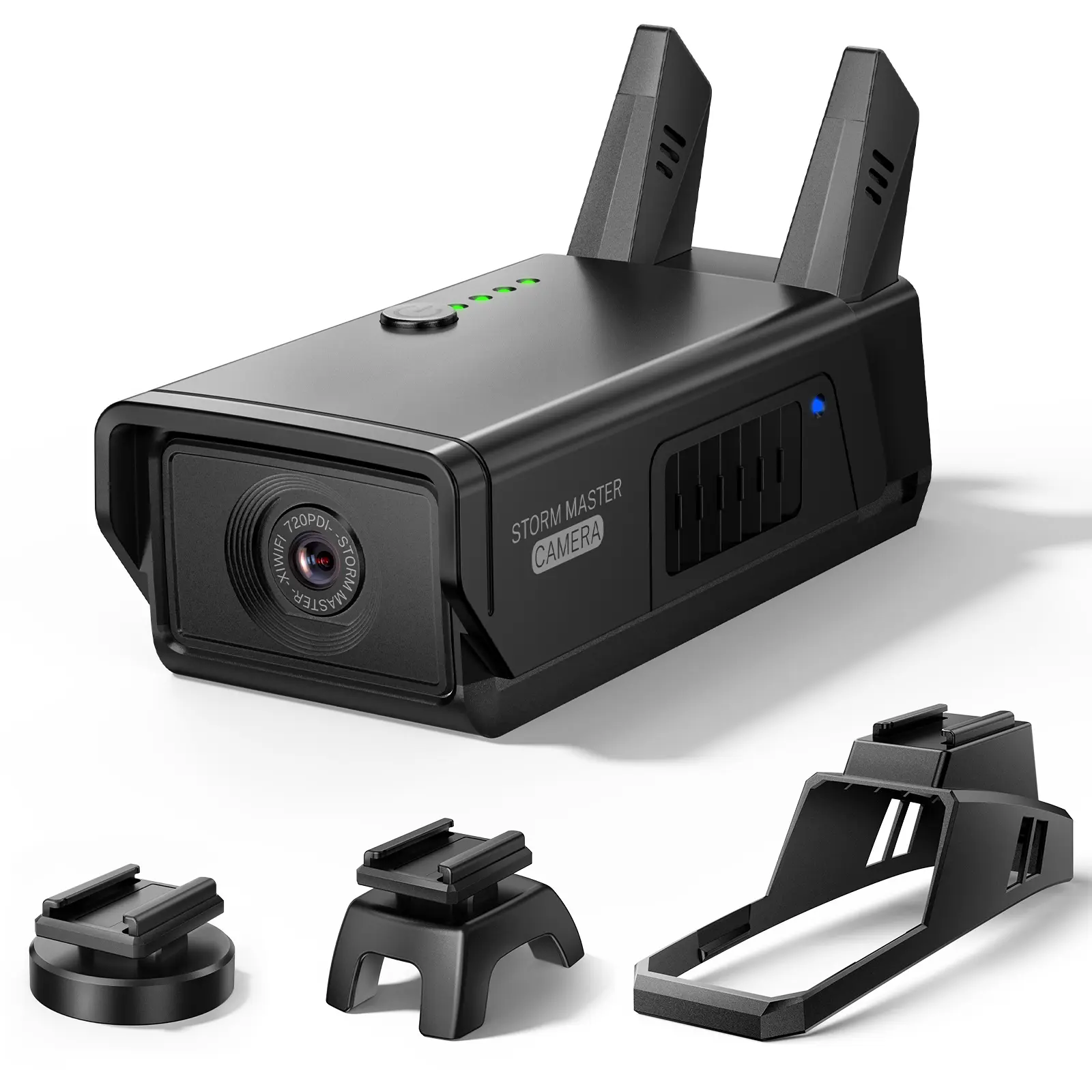 Veeniix V997 Portable Plastic FPV Camera Mount Remote Accessory for RC Cars, RC Trucks - 720P HD Camera, Adjustable Wi-Fi FPV View, 150min Recording, App Control, Durable, Phone-Compatible, Unisex Indoor/Outdoor Use, Boys' Birthday Gift