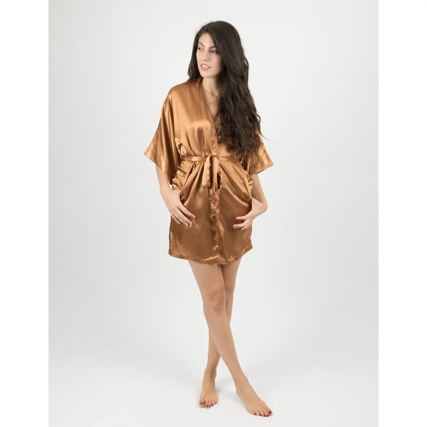 Womens Satin Robes
