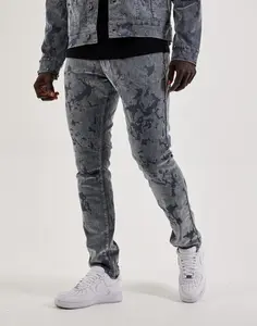 Mens Kloud 9 Studded Slim Denim Jeans