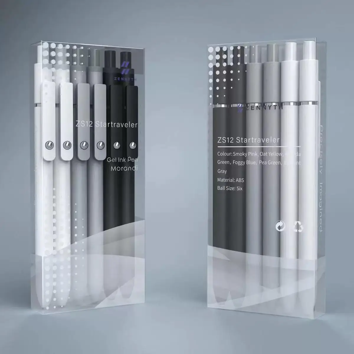 Retractable Gel Pen, Quick Dry Ink Pen, Fine Point Smooth Writing Pen, Aesthetic Pen for School & Office Supplies, School Supplies