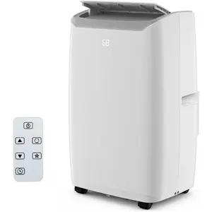 3-in-1 Portable AC 14000BTU Smart Control Convenient Household Cooler,Fan & Dehumidifier - Quiet Operation - Remote, 24H Timer, Tool-Free Install -  Cools Up to 750 sq.ft - Remote - Ideal for Bedroom, Office, Living Room