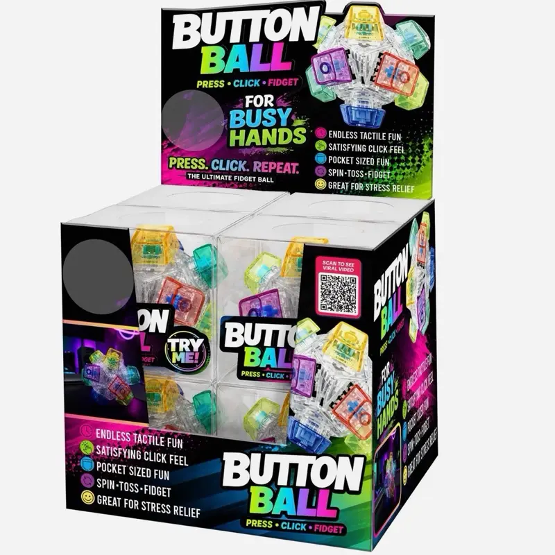 Button ball clicker