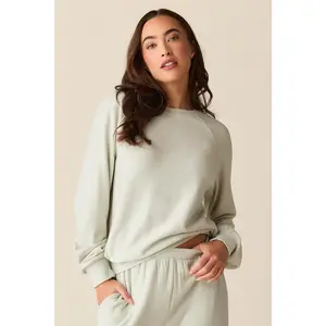 Kennedy Cloud Fleece Sweatshirt in Mist