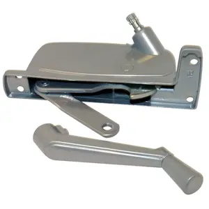212 MAIN Silver Aluminum Right Awning Window Operator - Awning Handle, Pan-American Fit Window Opener (Model 5496088)
