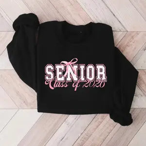 Senior Class of  - Cozy Unisex Senior Year Gift for High School & College Students - 100% Cotton for  Soft & Comfy