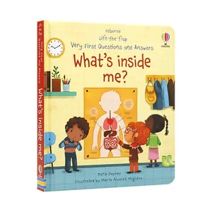 Educational Book What's Inside Me? Interactive Learning Guide, Perfect Gift for Kids Ages 6-8, Engaging Storybook Design
