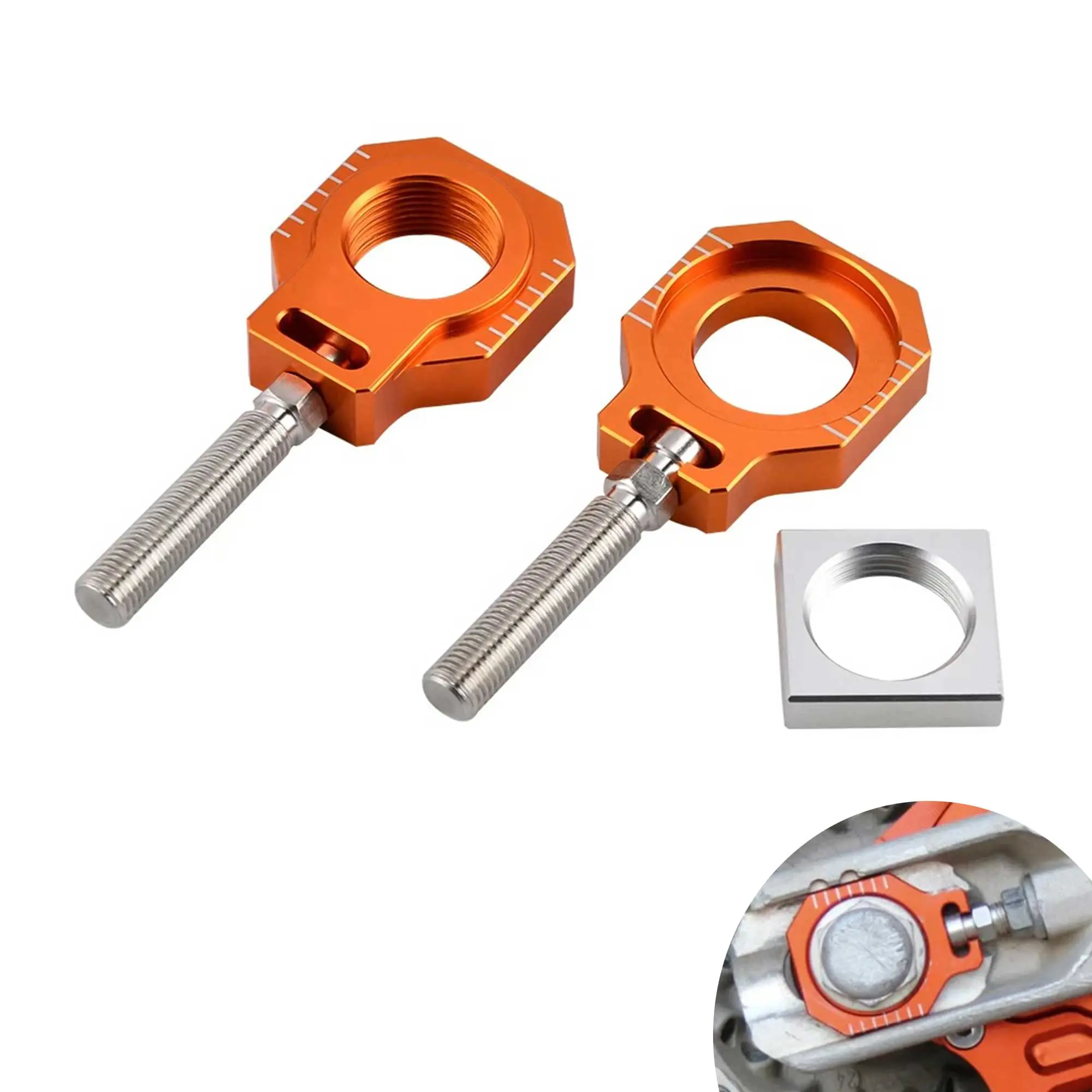 Rippin Moto Chain Tensioner Adjuster Block for KTM & Husqvarna