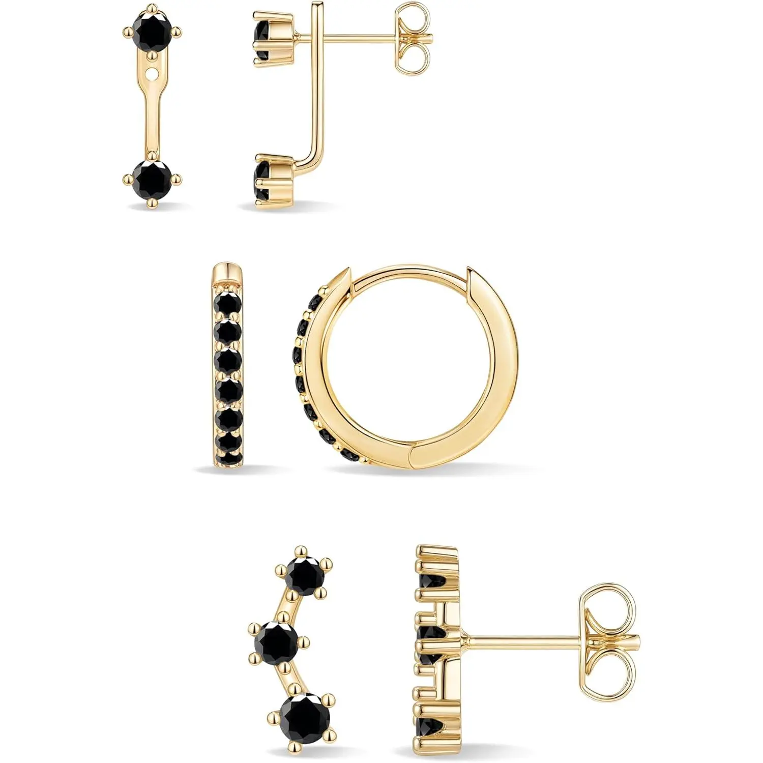 Gold-jacket black diamond