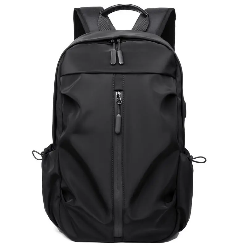 New Simple Double-Shoulder Backpack, Large Capacity, Business Casual Laptop Bag for Travel
