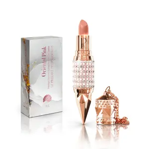 Matte Lipstick - Oriental Pink Prestige Diamond-Flushed Rose Single Item, Hydrating Nourishing Cosmetic with Gentle Exfoliate Lip Care, Waterproof Daily Flawless Finish Balm