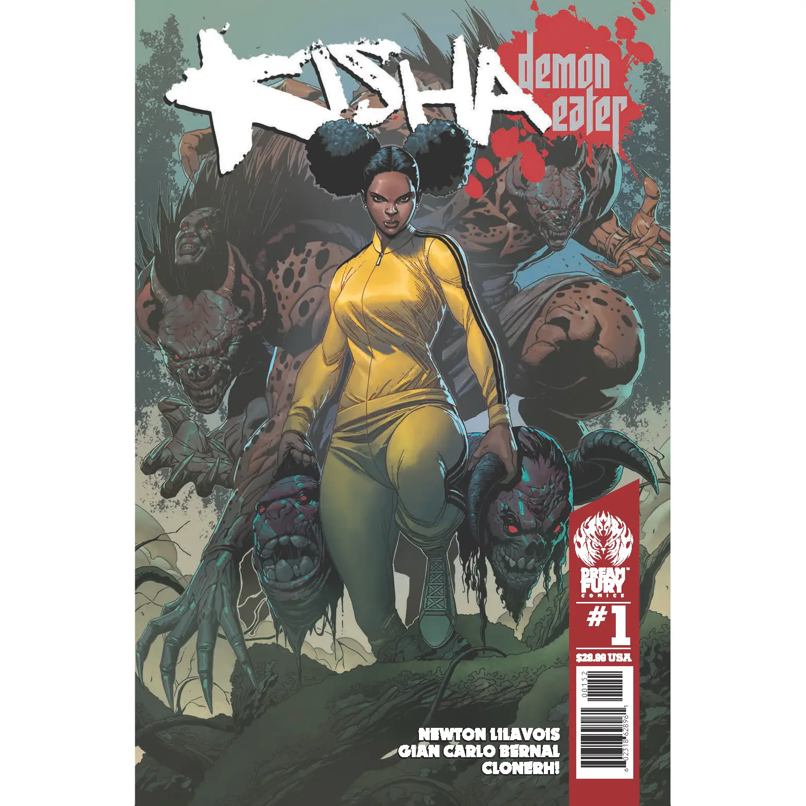 Kisha Demon Eater Book One (Full Color) : Action-packed supernatural graphic novel- new comic wednesday