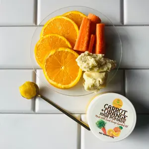 CARROT+ORANGE HAIR POMADE(GREASE) 4 oz