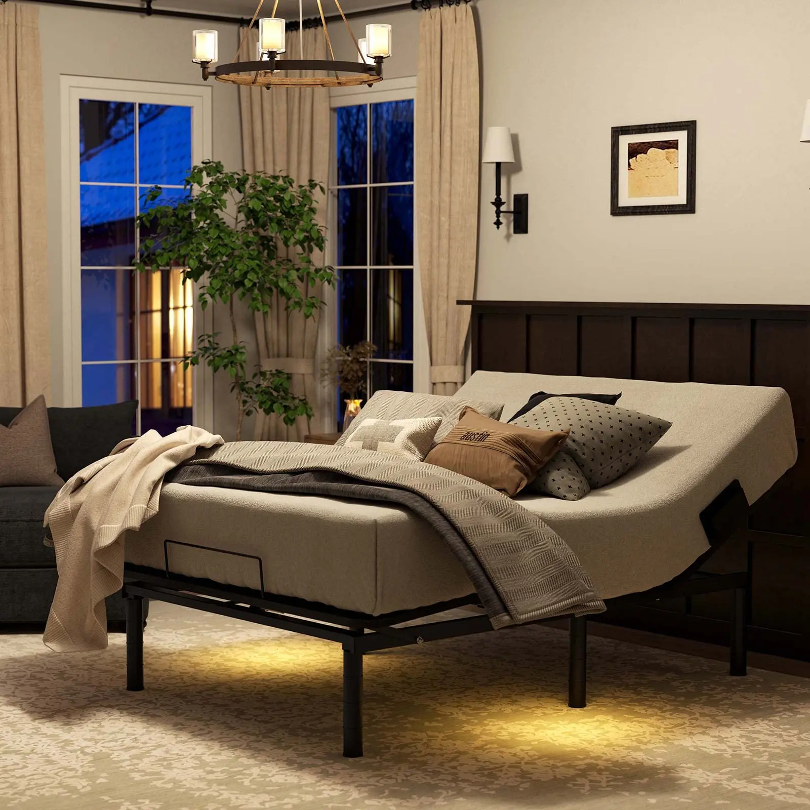 FLEXISPOT S3 Adjustable Bed Frame Base