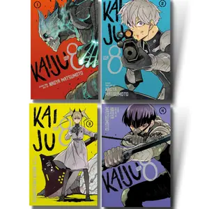 Kaiju No. 8 Vol 1-4 by Naoya Matsumoto - Manga Edition