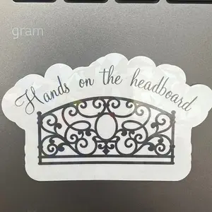 Hands on the headboard sticker