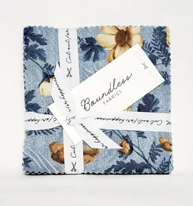 Boundless 5" Charm Squares Blue Belle 42 Pieces Cotton